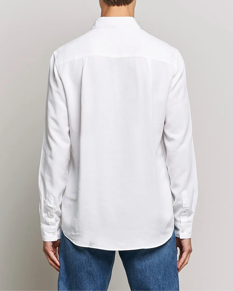 A Day's March Daintree Tencel Shirt White