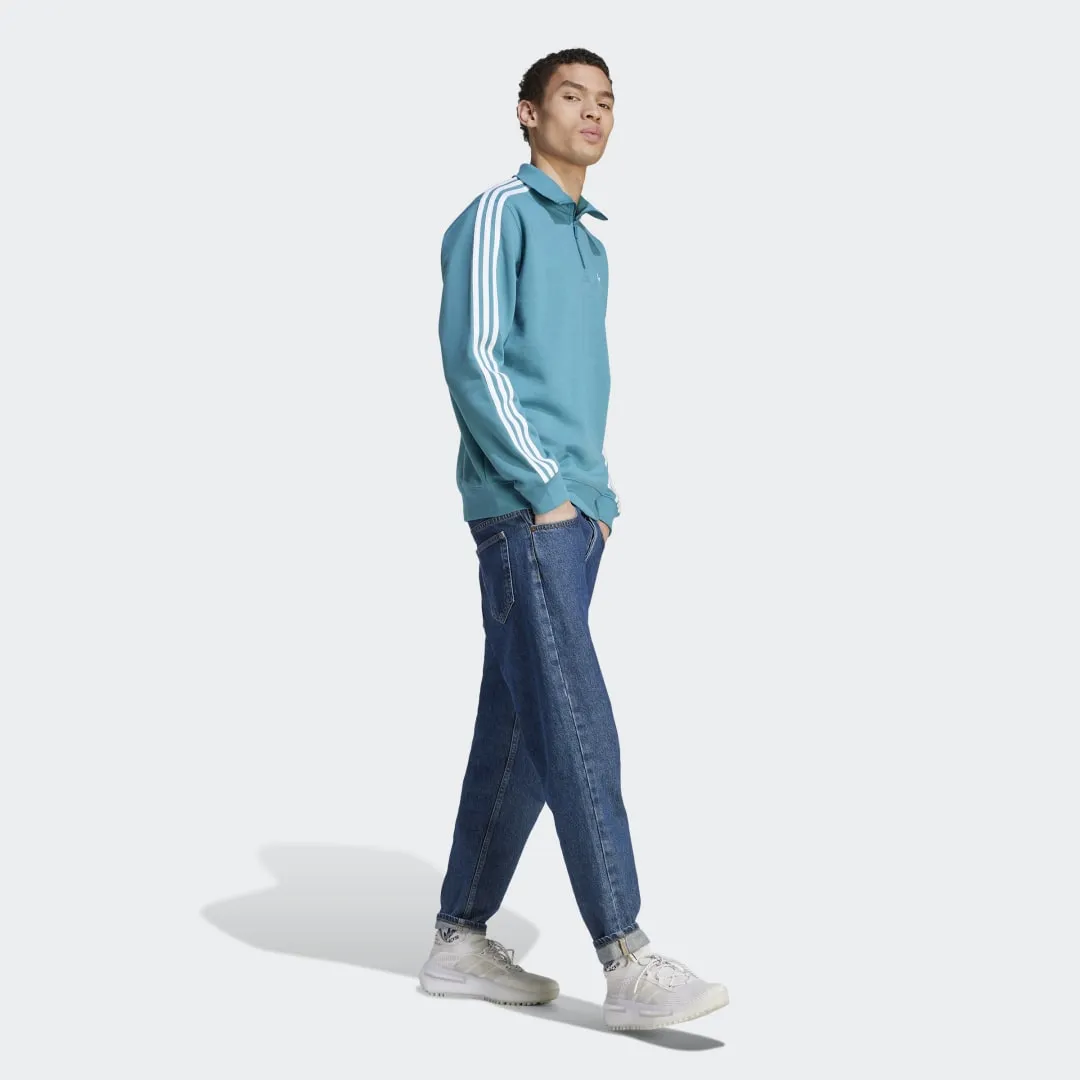 ADIDAS ORIGINALS ADICOLOR CLASSICS 3STRIPES HALFZIP SWEATSHIRT