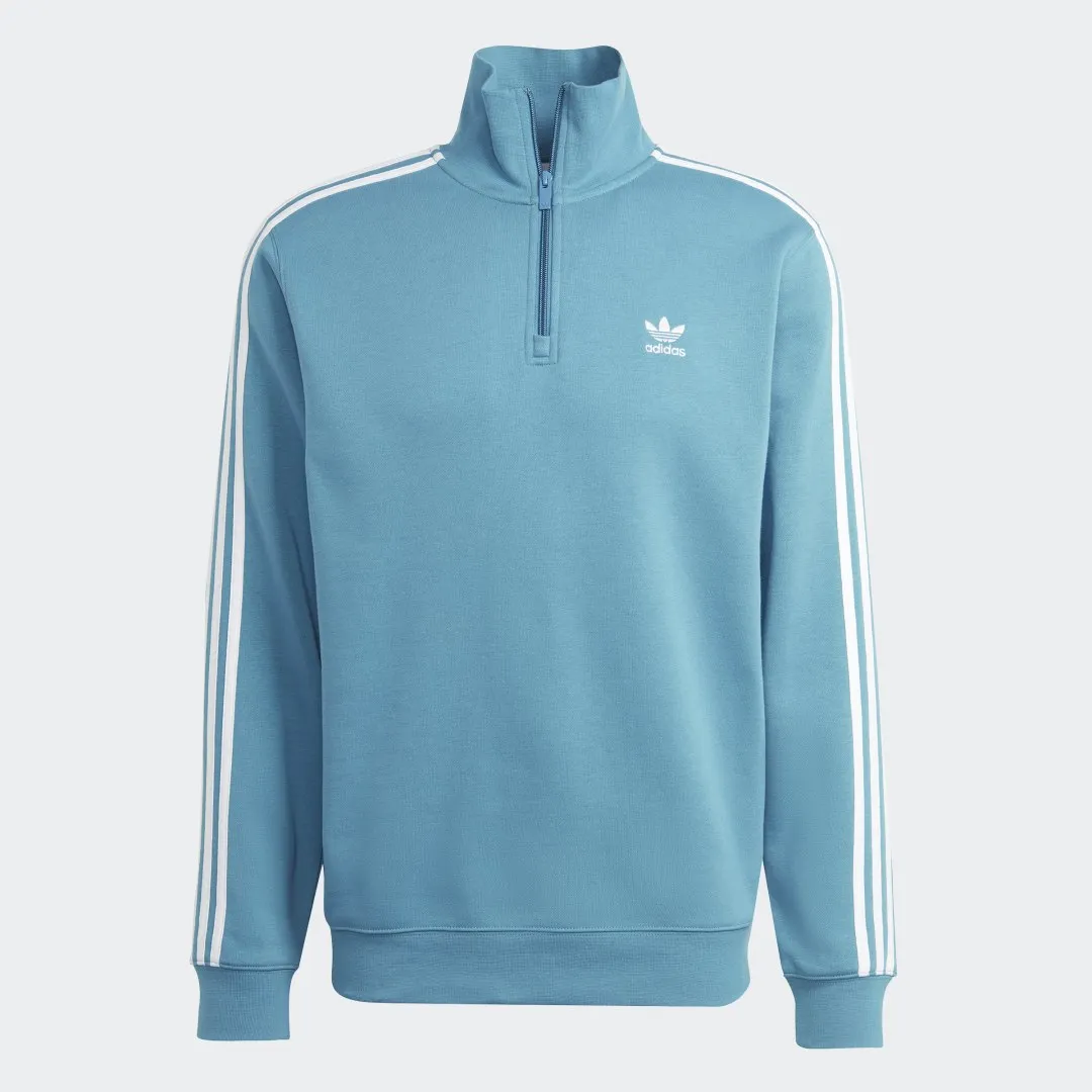ADIDAS ORIGINALS ADICOLOR CLASSICS 3STRIPES HALFZIP SWEATSHIRT