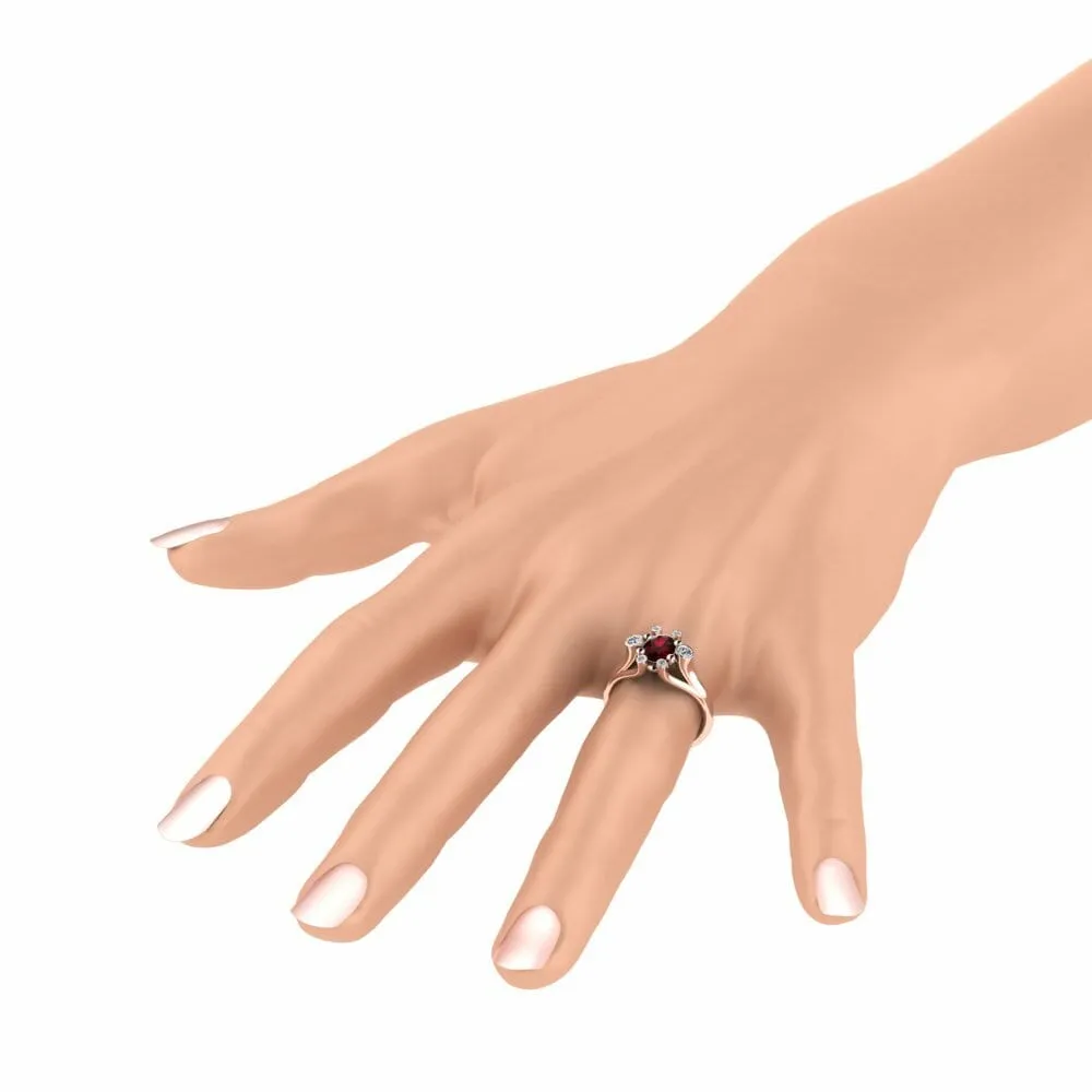 Anillo de compromiso Calanthe