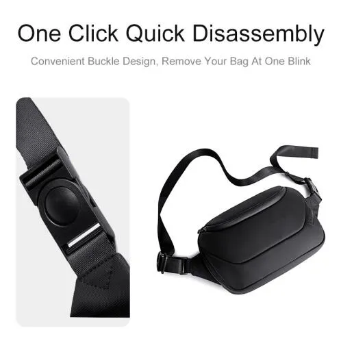 ARCTIC HUNTER Bandolera Y00561 con soporte para tablet, 4L, gris