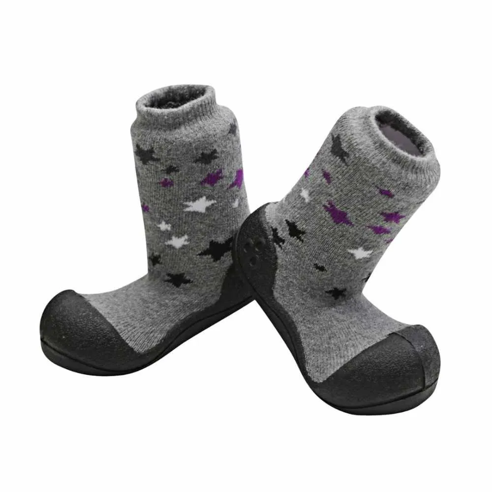 Attipas Twinkle Black Doble Calcetín