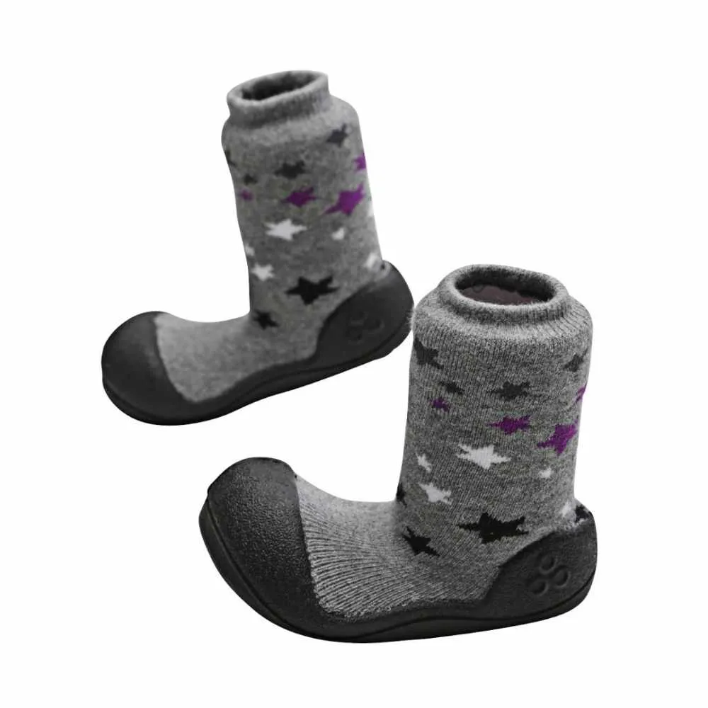 Attipas Twinkle Black Doble Calcetín