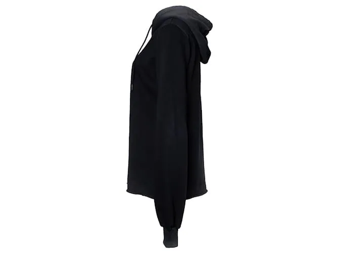 Autre Marque Ciudadano del algodón, Sudadera con capucha negra degradada Negro 