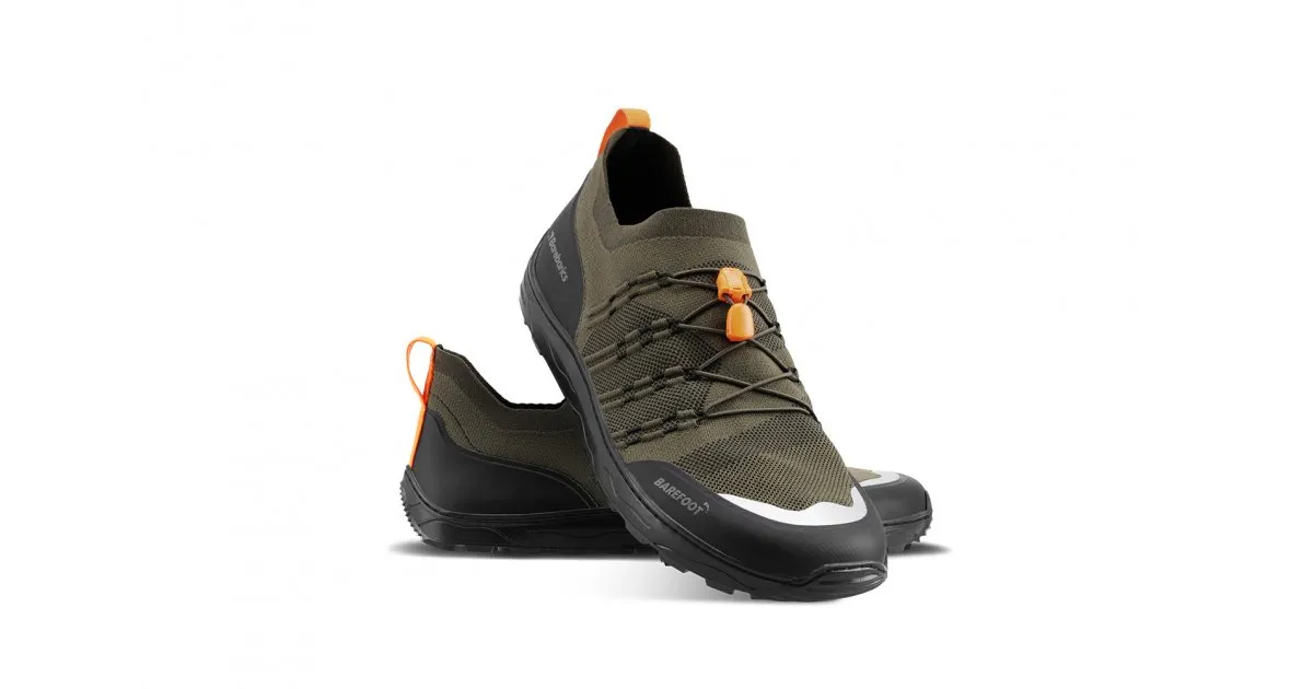 BAREFOOT SNEAKERS BAREBARICS VOYAGER  ARMY GREEN