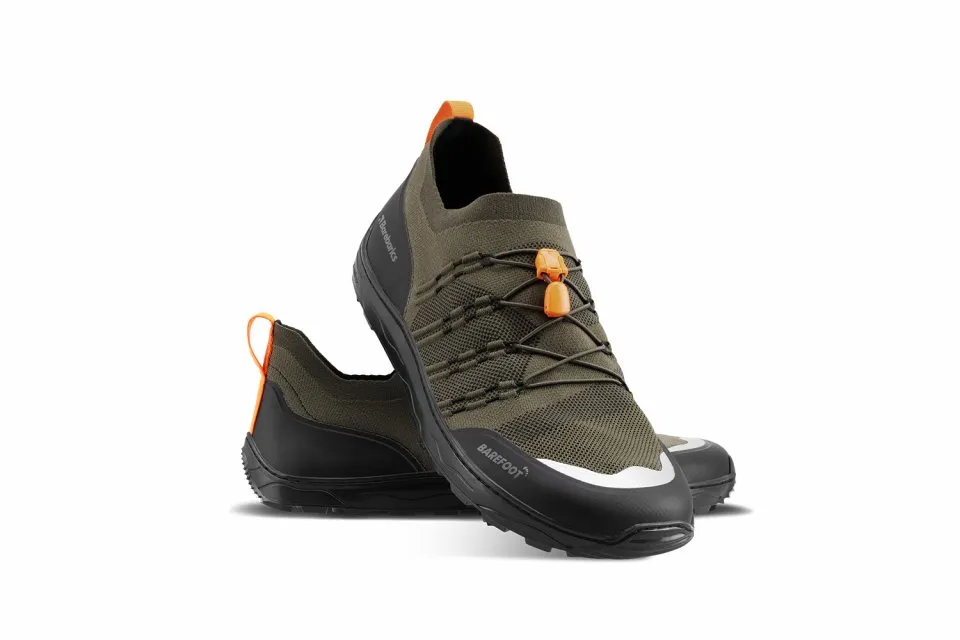 BAREFOOT SNEAKERS BAREBARICS VOYAGER  ARMY GREEN