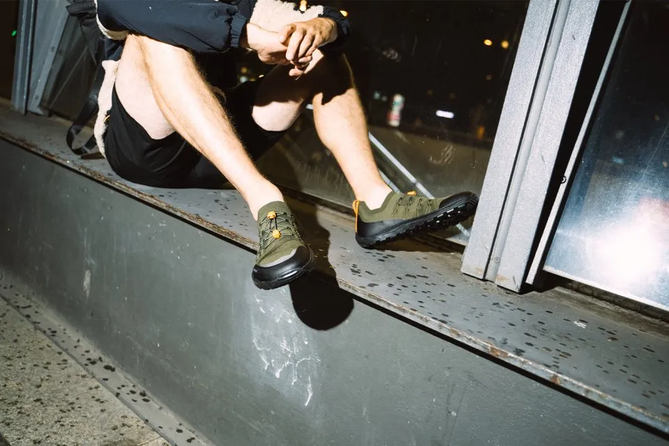 BAREFOOT SNEAKERS BAREBARICS VOYAGER  ARMY GREEN