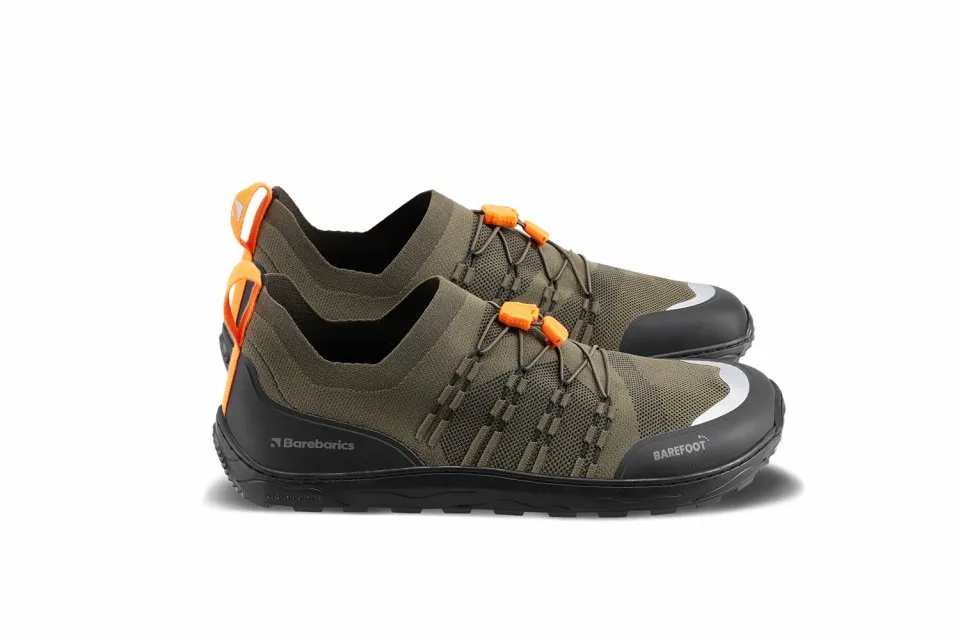 BAREFOOT SNEAKERS BAREBARICS VOYAGER  ARMY GREEN