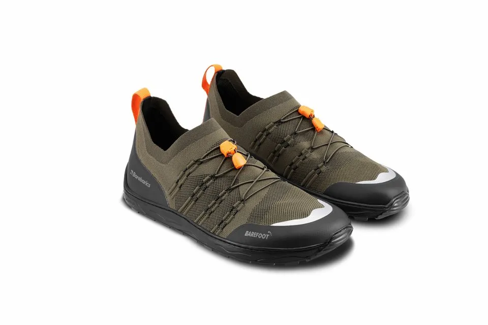 BAREFOOT SNEAKERS BAREBARICS VOYAGER  ARMY GREEN