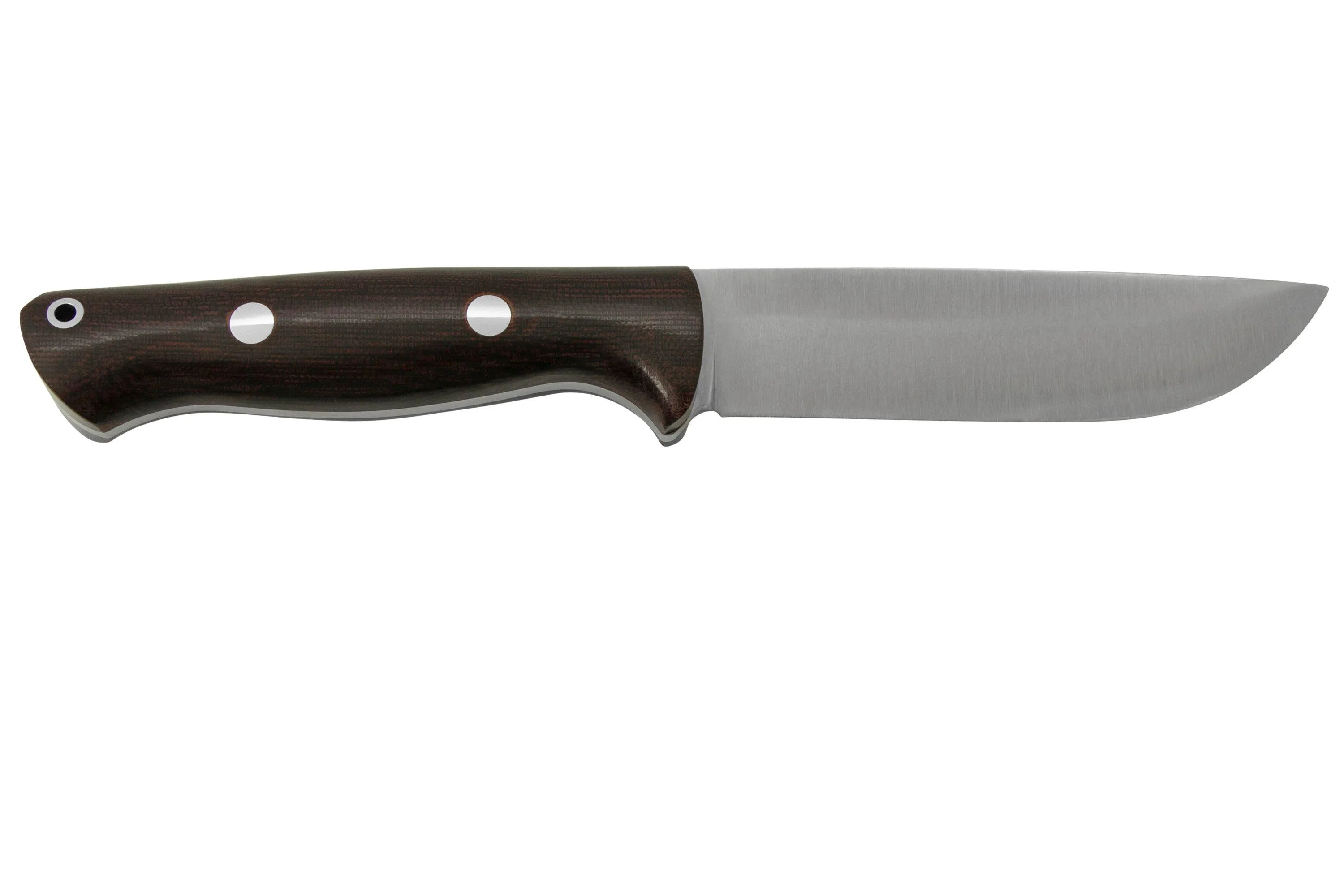 Bark River Bravo 1.2 LT CPM 3V Rampless, Burgundy Canvas Micarta cuchillo de exterior