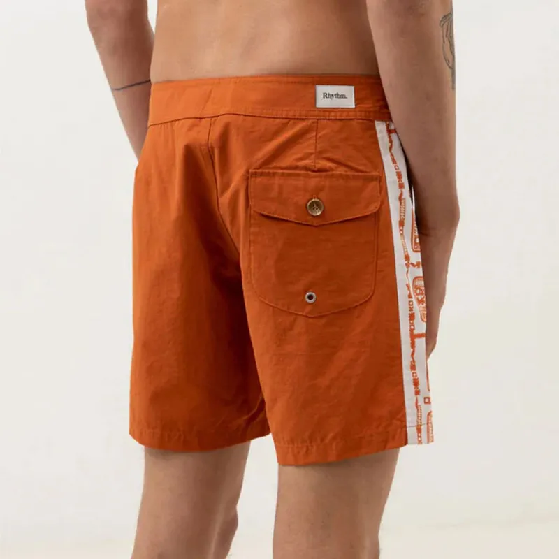 Bañador Rhythm: Heritage Stamp Trunk (Spice)