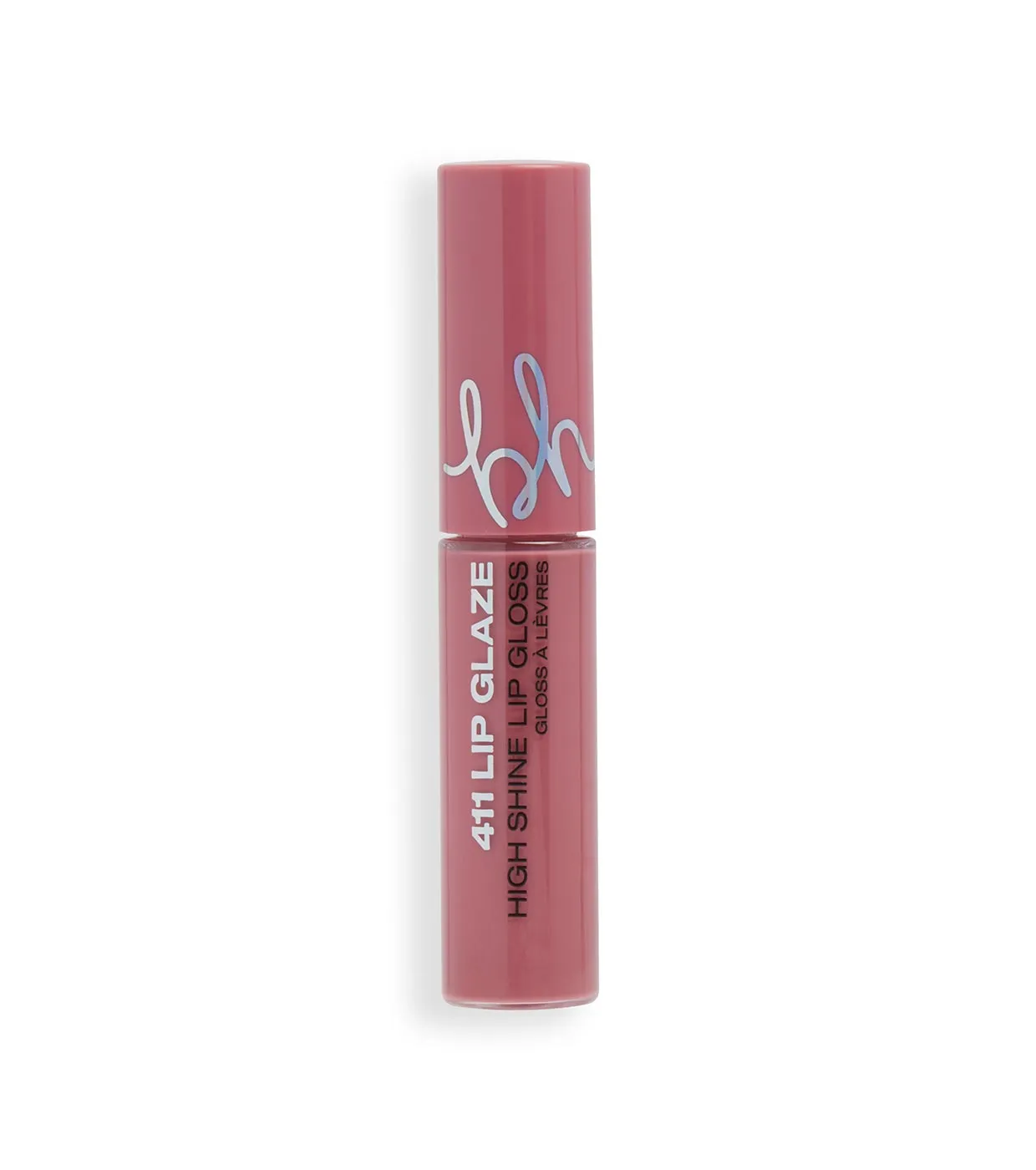 BH COSMETICS  BRILLO DE LABIOS 411 LIP GLAZE HIGH SHINE  RUMOURS
