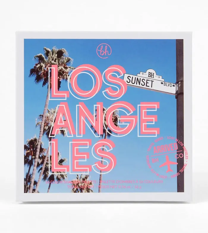 BH COSMETICS  *TRAVEL SERIES*  PALETA DE SOMBRAS  LOST IN LOS ANGELES