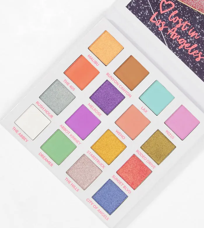 BH COSMETICS  *TRAVEL SERIES*  PALETA DE SOMBRAS  LOST IN LOS ANGELES