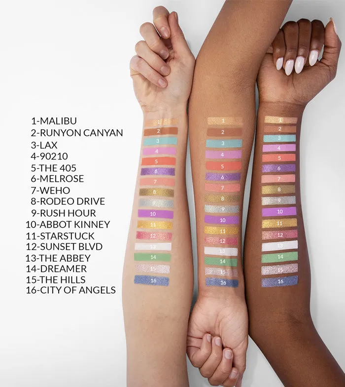 BH COSMETICS  *TRAVEL SERIES*  PALETA DE SOMBRAS  LOST IN LOS ANGELES