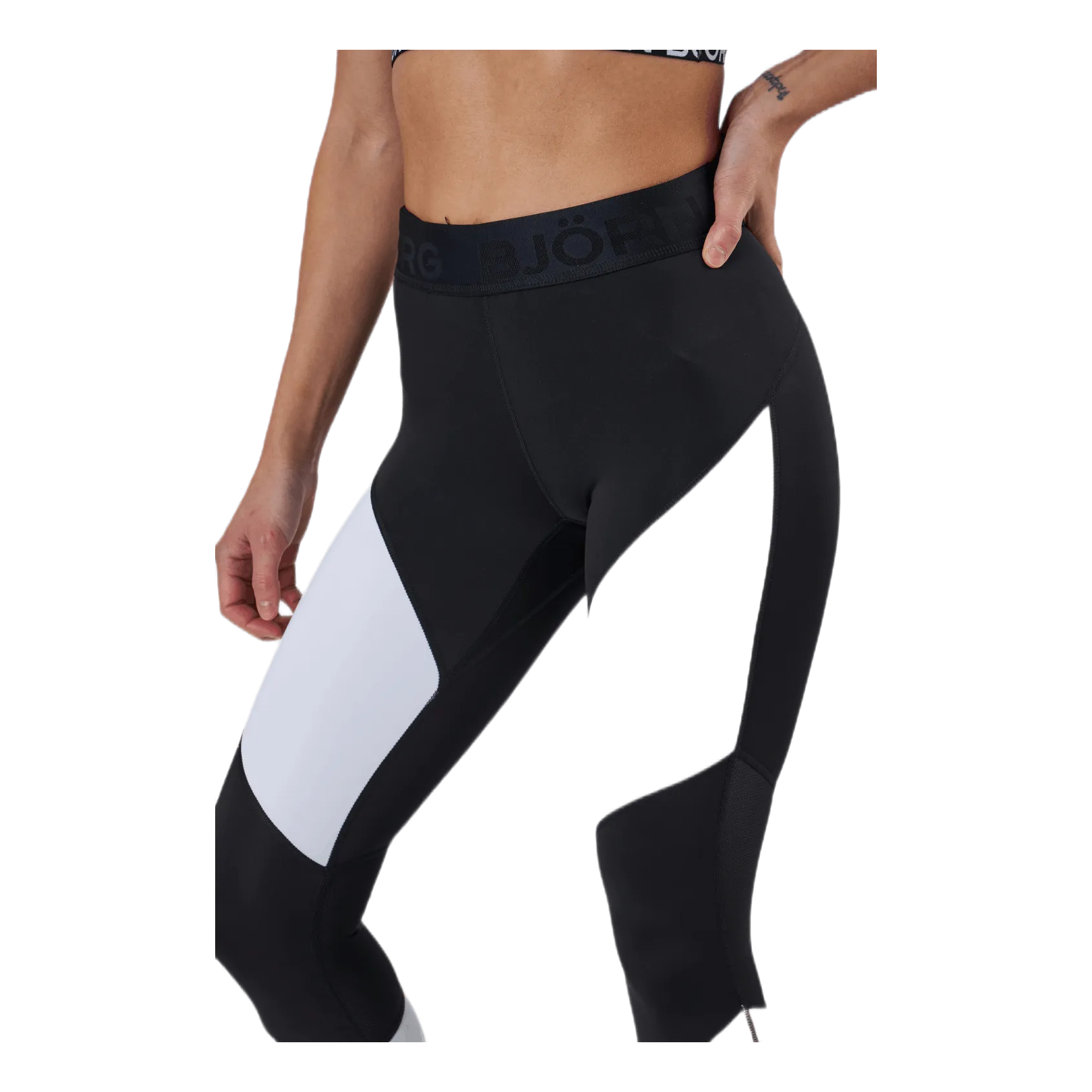Björn Borg Regular Block Tights White
