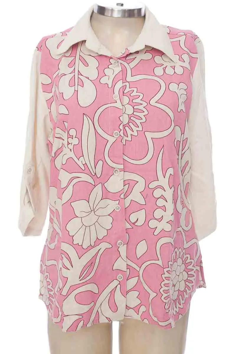 BLUSA COLOR ROSADO  SIROCCO