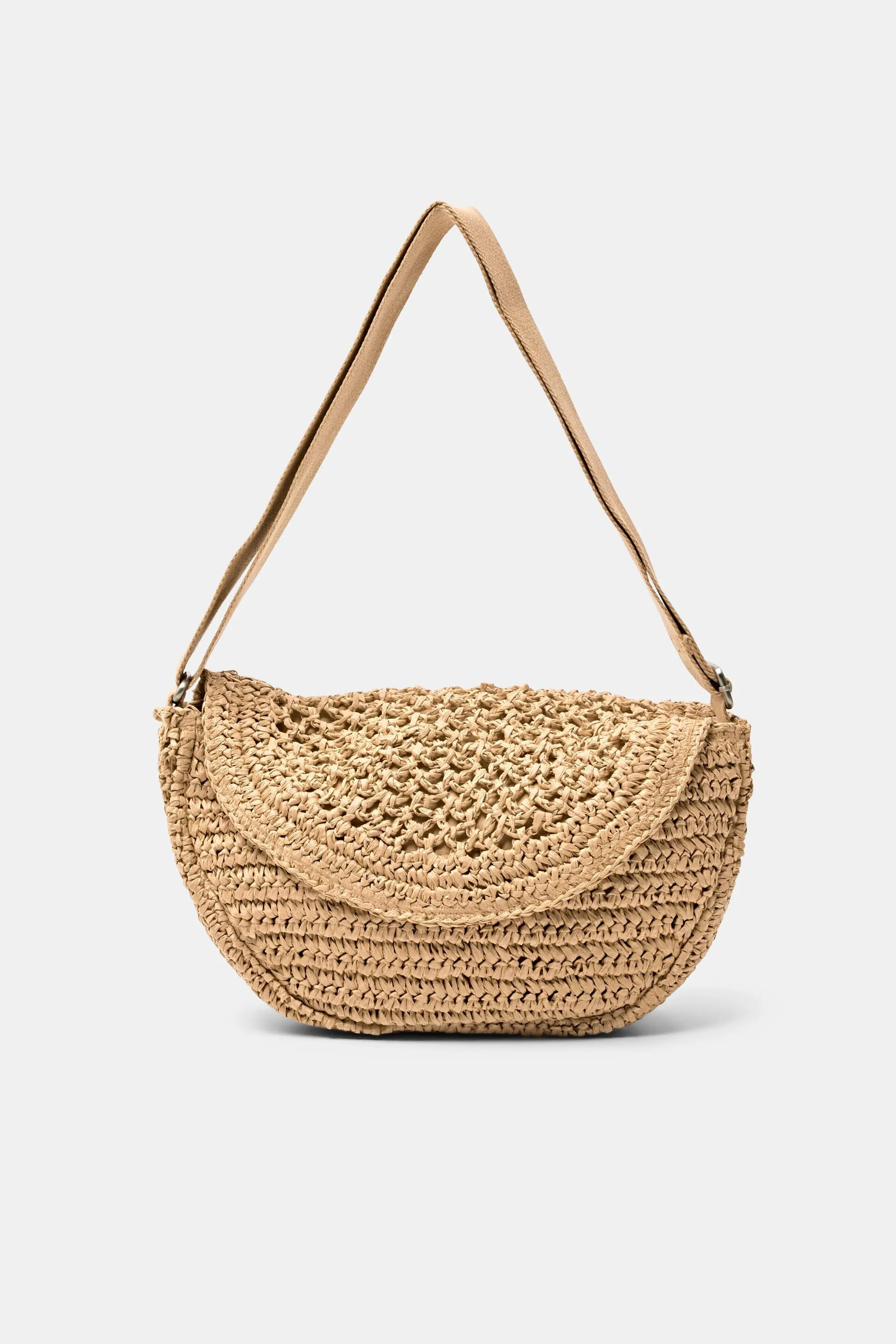 Bolso bandolera de paja