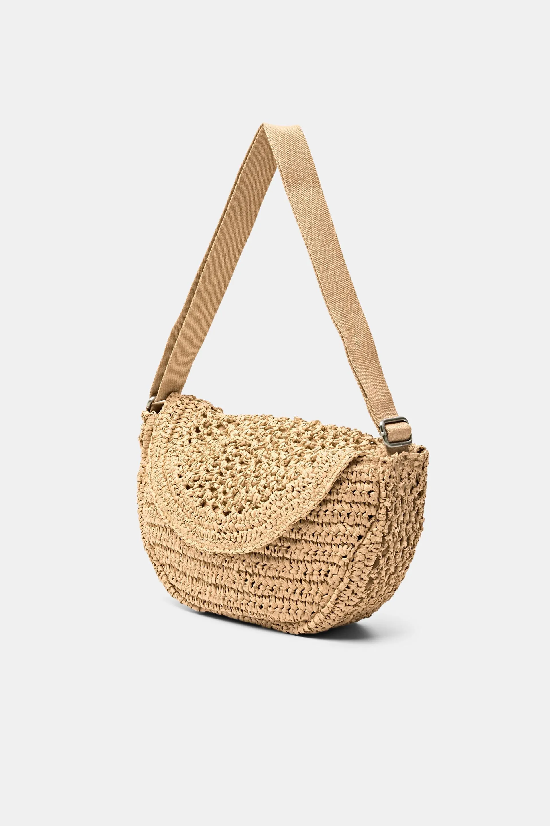 Bolso bandolera de paja