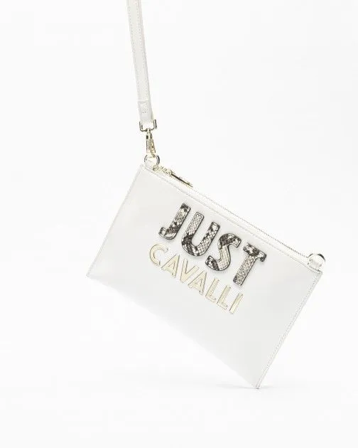 Bolso de hombro Just Cavalli 76RA4BC8 Blanco