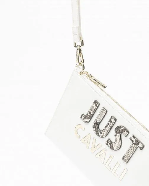 Bolso de hombro Just Cavalli 76RA4BC8 Blanco