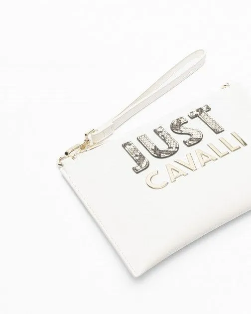 Bolso de hombro Just Cavalli 76RA4BC8 Blanco