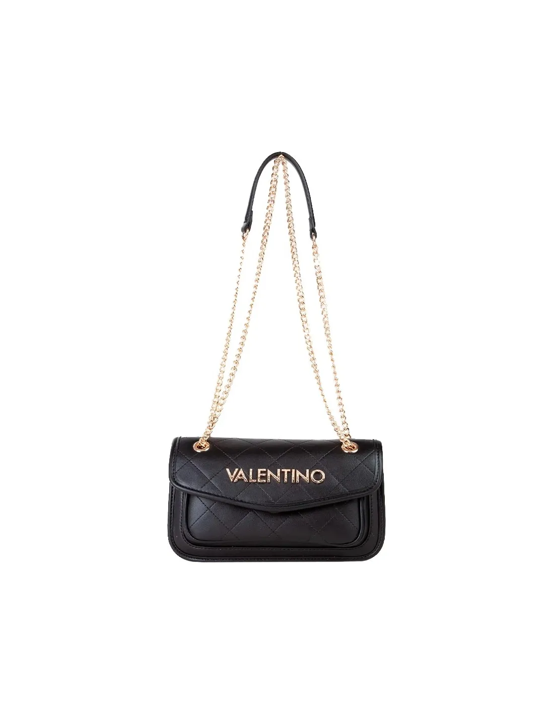 Bolso de hombro negro Mansion