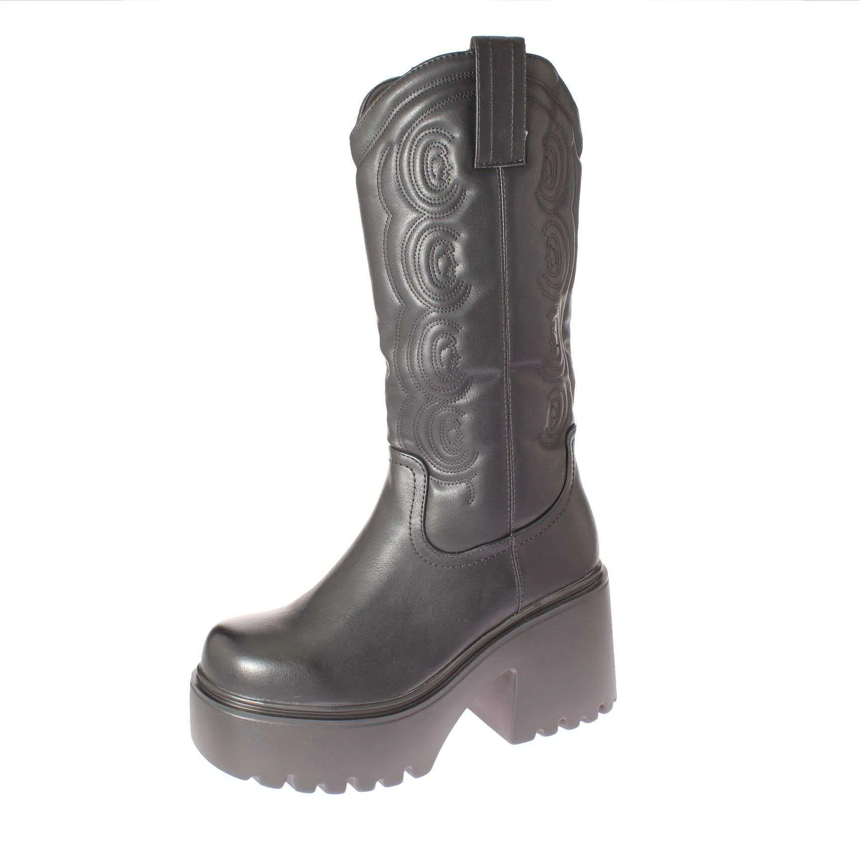Bota Terraplen Negro Via Franca Art. 5xzn584anegro