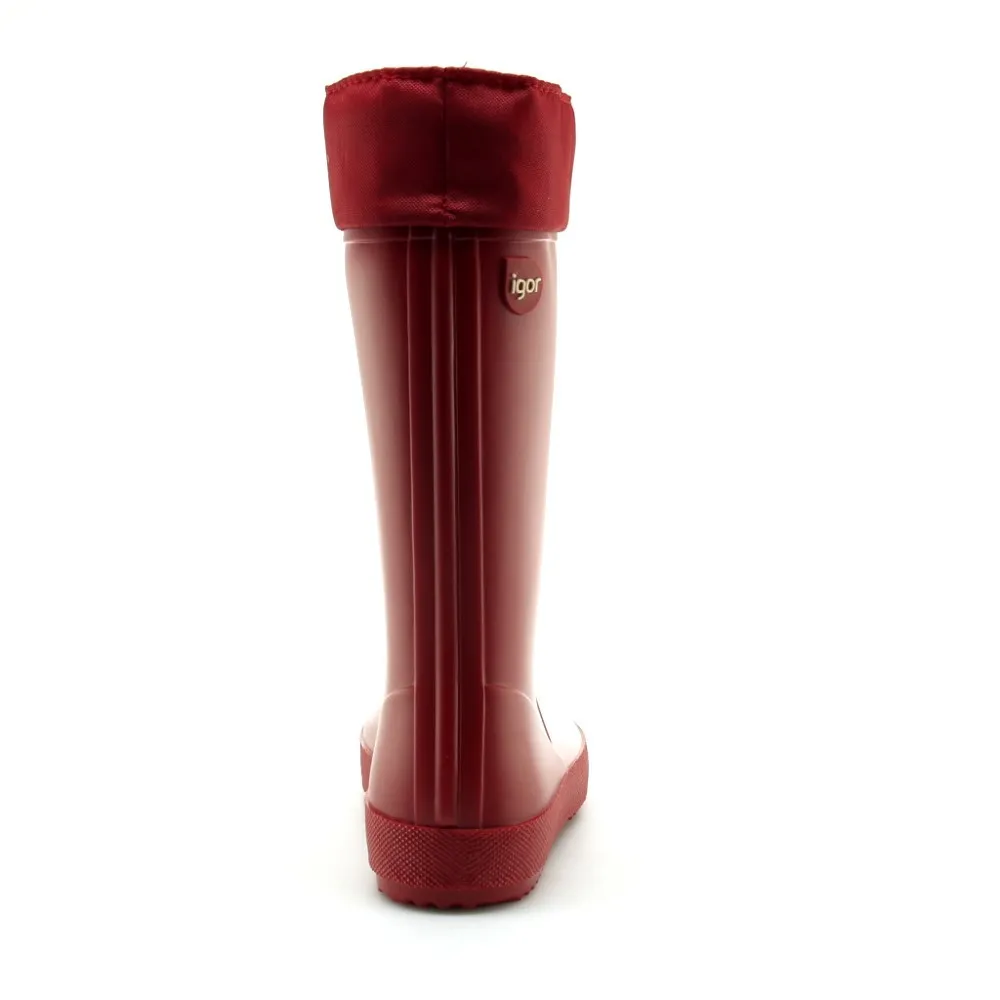 Botas de agua Igor Splash Rojo