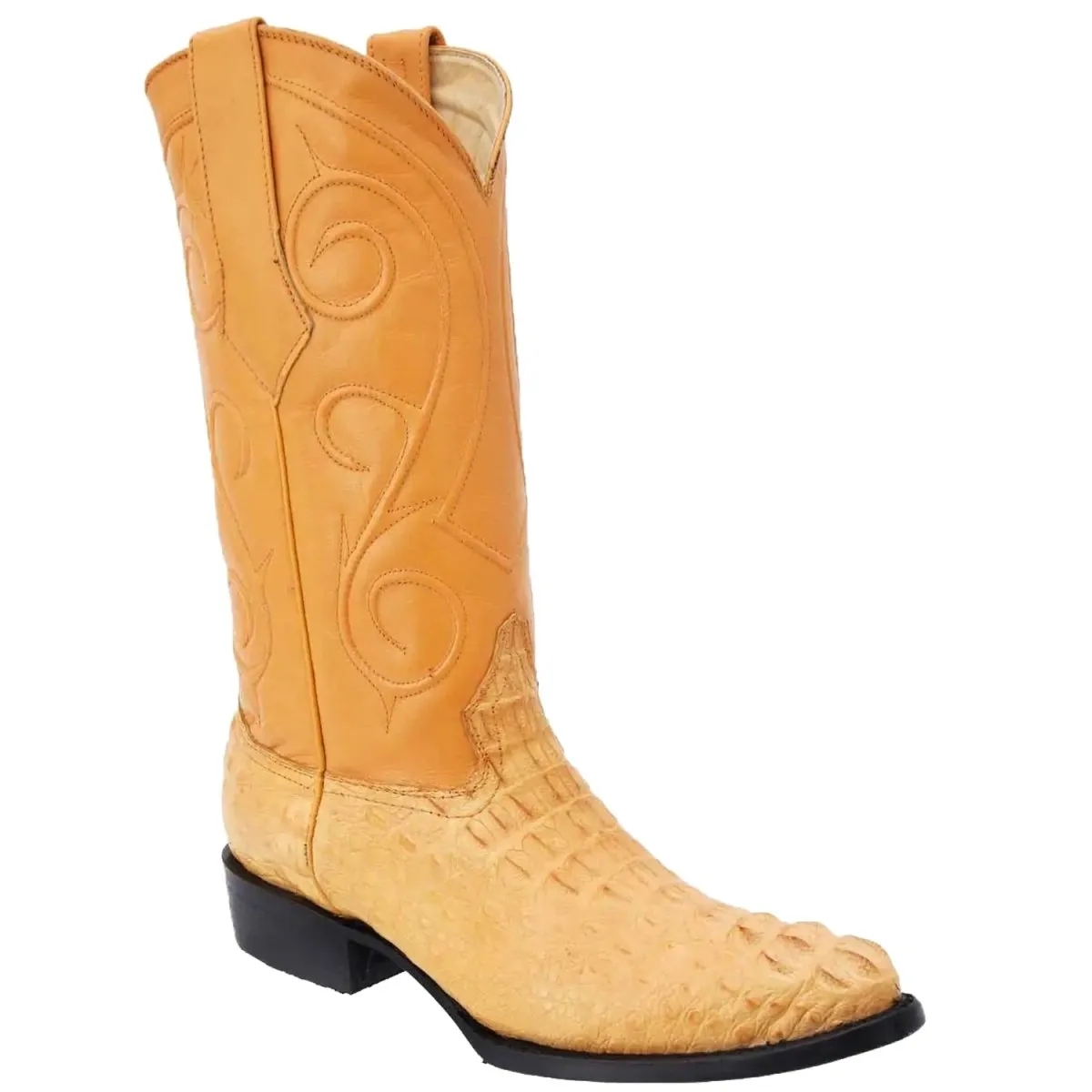 BOTAS DE COCODRILO CAIMAN COLA ORIGINAL HORMA PUNTAL WD203