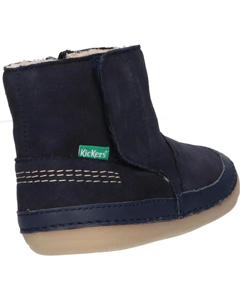 BOTAS KICKERS  DE NIñA Y NIñO 97245010 SOKIFAUNE  10 MARINE