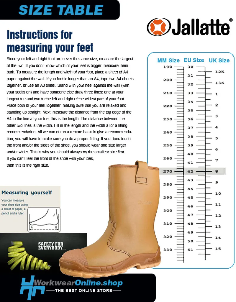 Botas offshore Jallatte Jalaska SAS