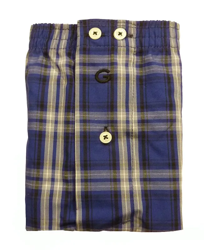 Boxer Giulio de Tela azul marino mod. Gower 
