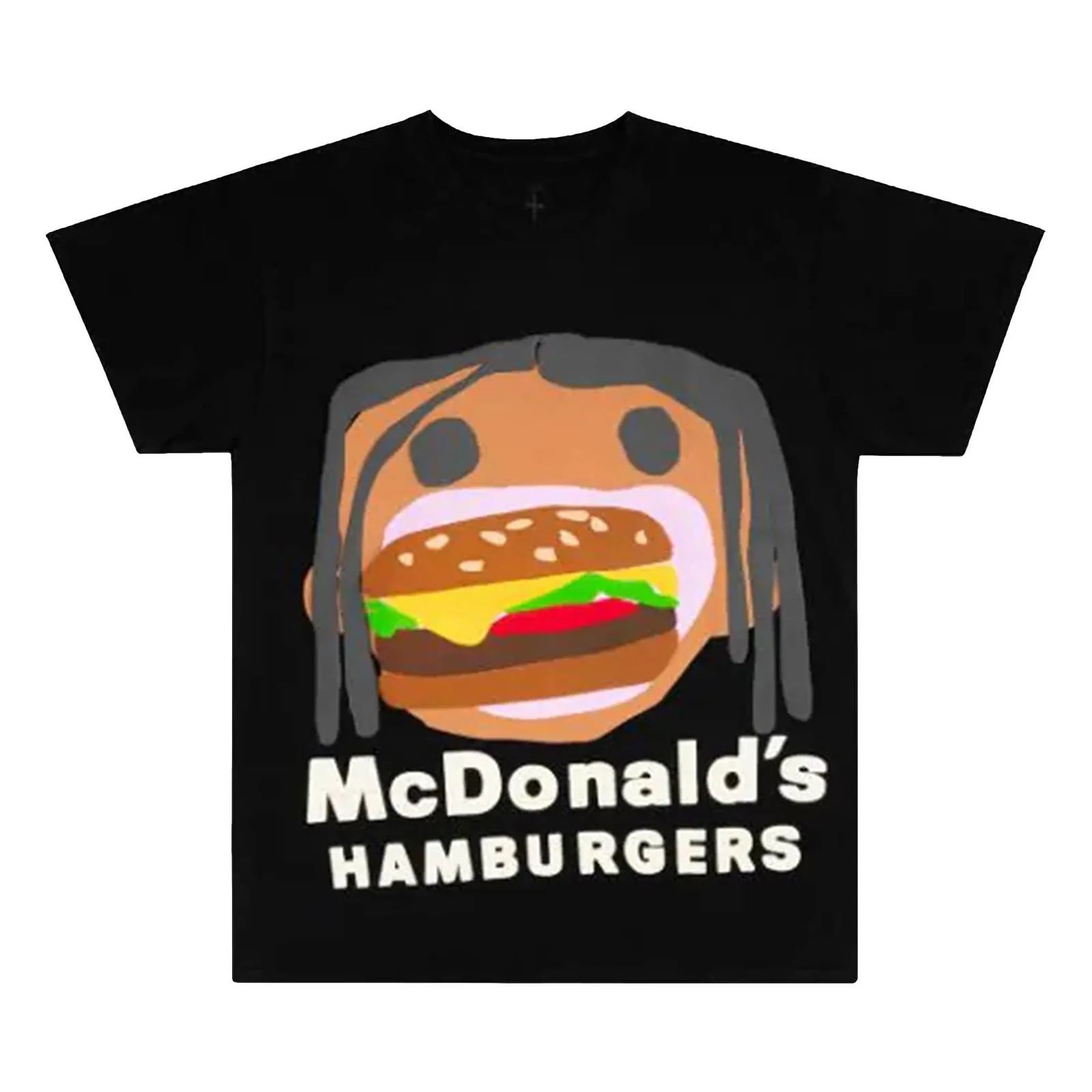 CACTUS JACK BY TRAVIS SCOTT CACTUS PLANT FLEA MARKET X BURGER MOUTH TSHIRT