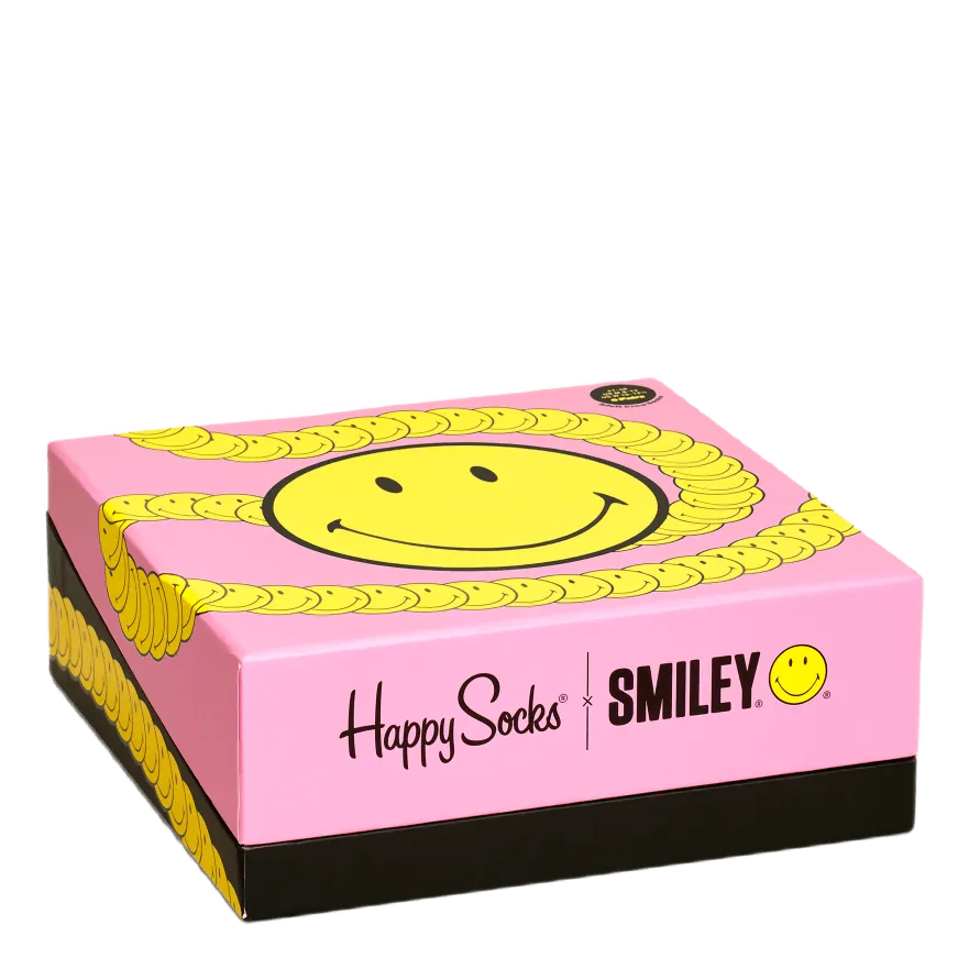 CALCETINES HAPPY SOCKS SMILEY 6PACK GIFT SET 3300