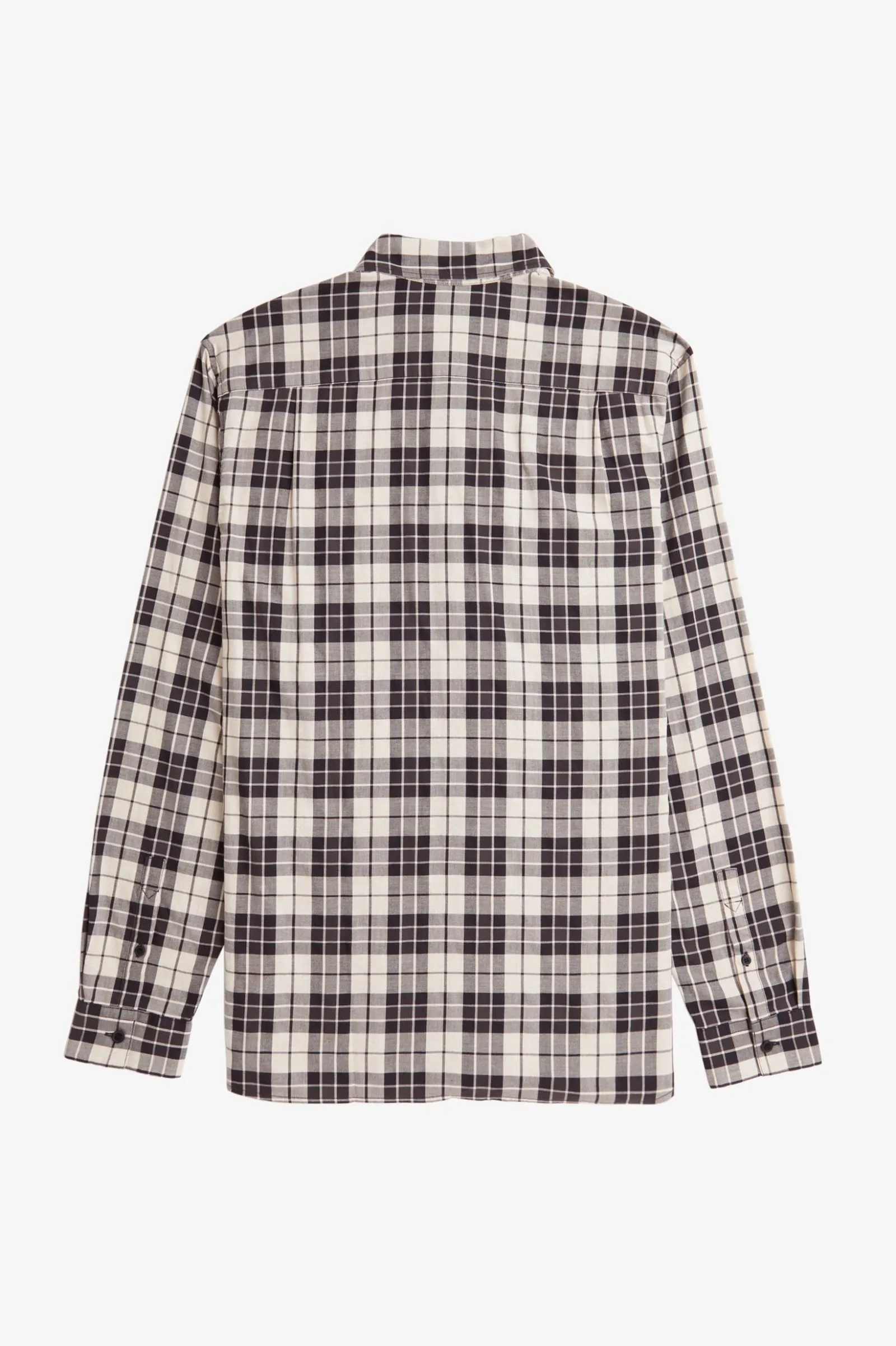Camisa de sarga a cuadros escoceses