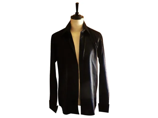 Camisa FRANCESCO SMALTO talla XL perfecto estado Negro 