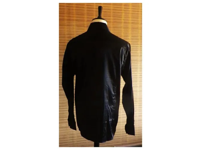 Camisa FRANCESCO SMALTO talla XL perfecto estado Negro 