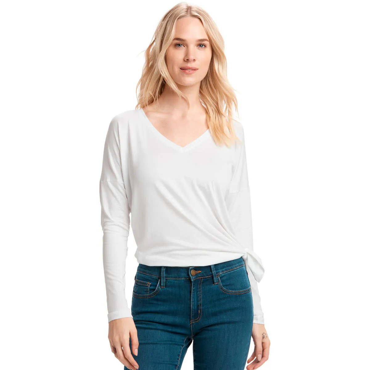 Camiseta Mujer Agda Long Sleeves Lole Blanco