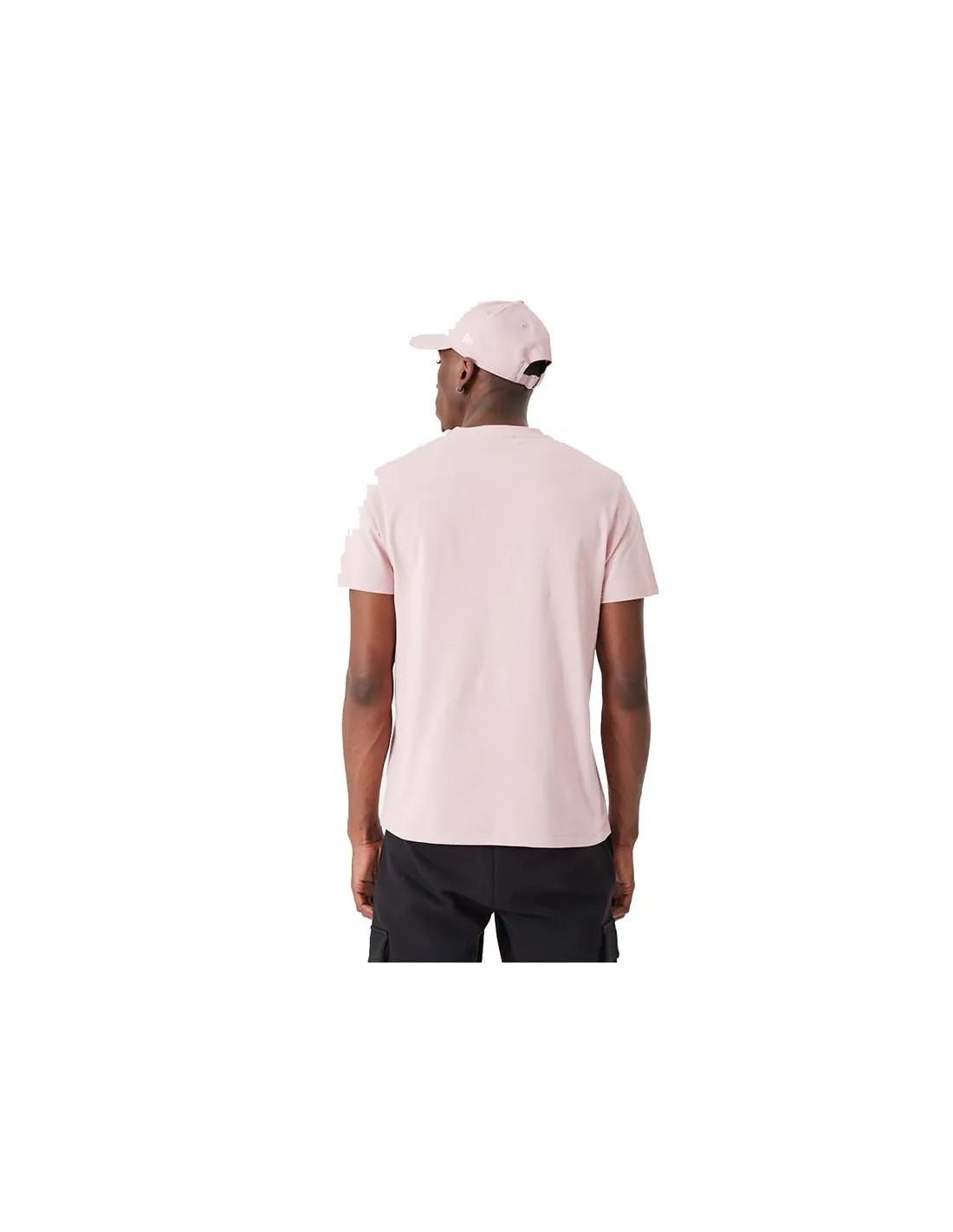 Camiseta New Era League Essentials New York Yankees Rosa
