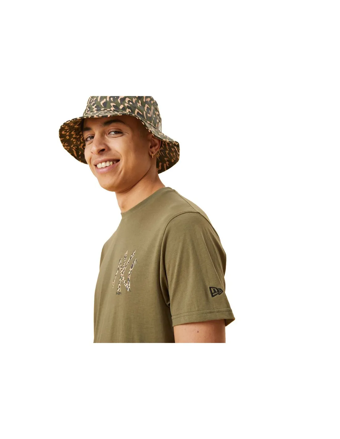 Camiseta New Era MLB New York Yankees M Khaki