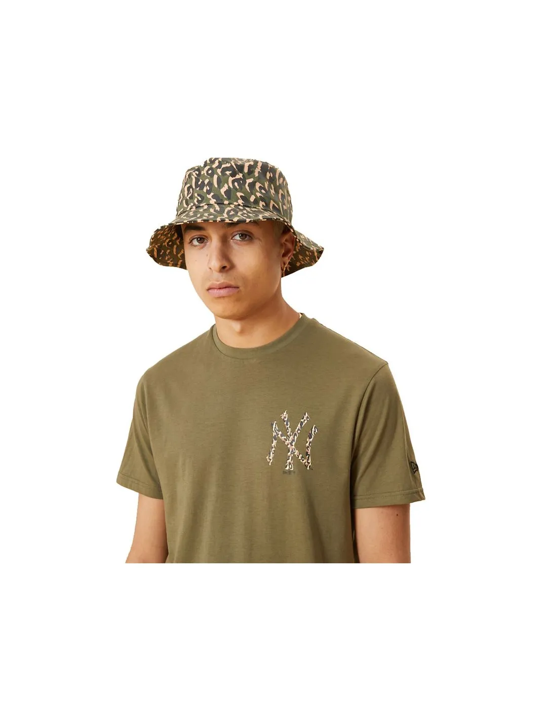 Camiseta New Era MLB New York Yankees M Khaki