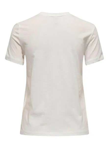 Camiseta Only Molli verde para mujer