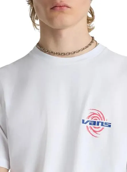 Camiseta Vans Hole Blanco para Hombre