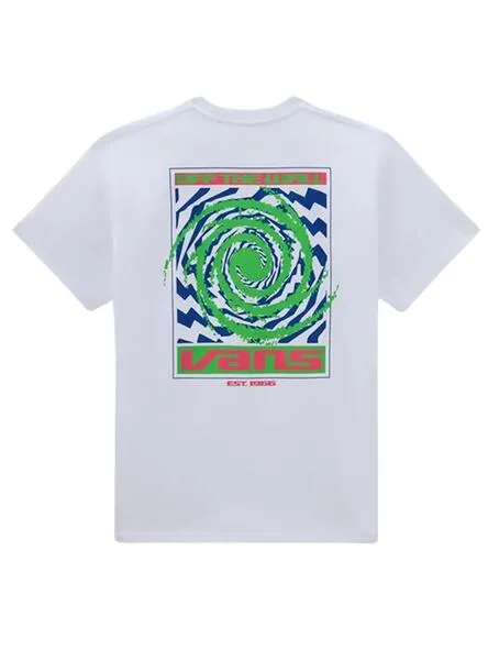 Camiseta Vans Hole Blanco para Hombre