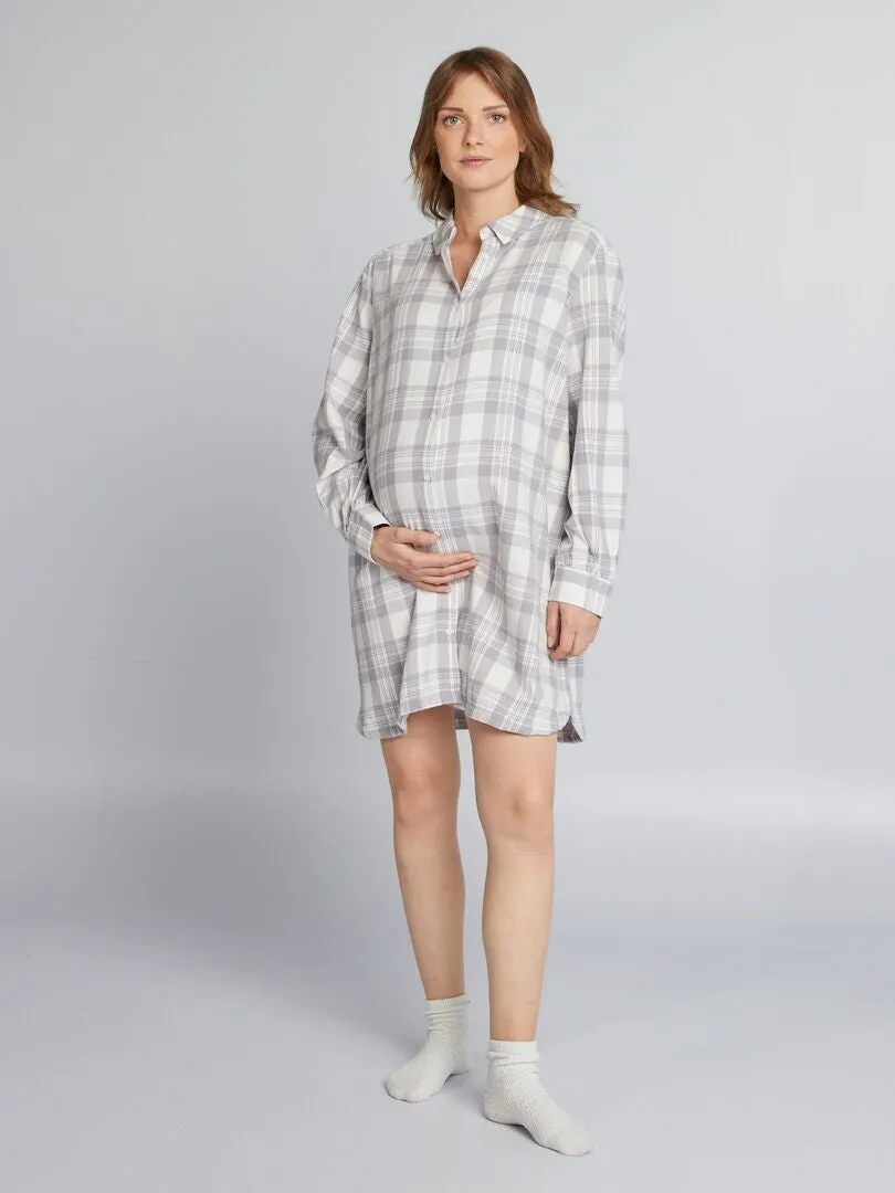 CAMISóN DE PREMAMá  VERDE