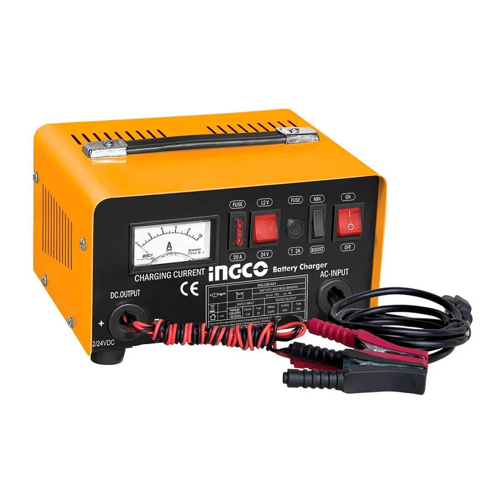 CARGADOR DE BATERíA INGCO INGCB1601 12/24V