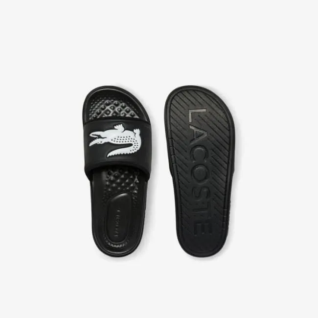 Chanclas Lacoste CROCO DUALISTE 43CMA0020 312 blk/wht