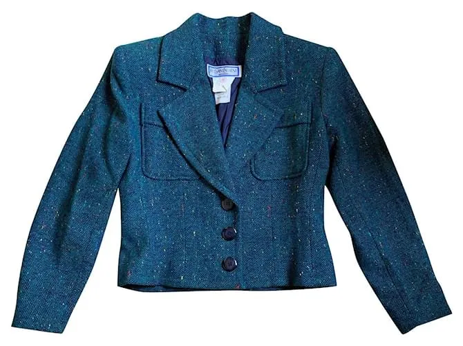 Chaqueta corta Yves Saint Laurent Multicolor 
