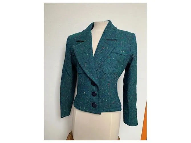 Chaqueta corta Yves Saint Laurent Multicolor 